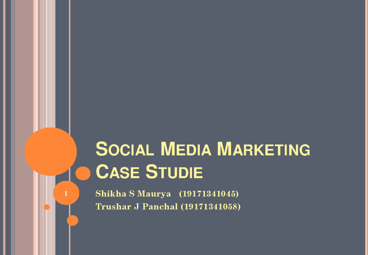 social marketing case study india