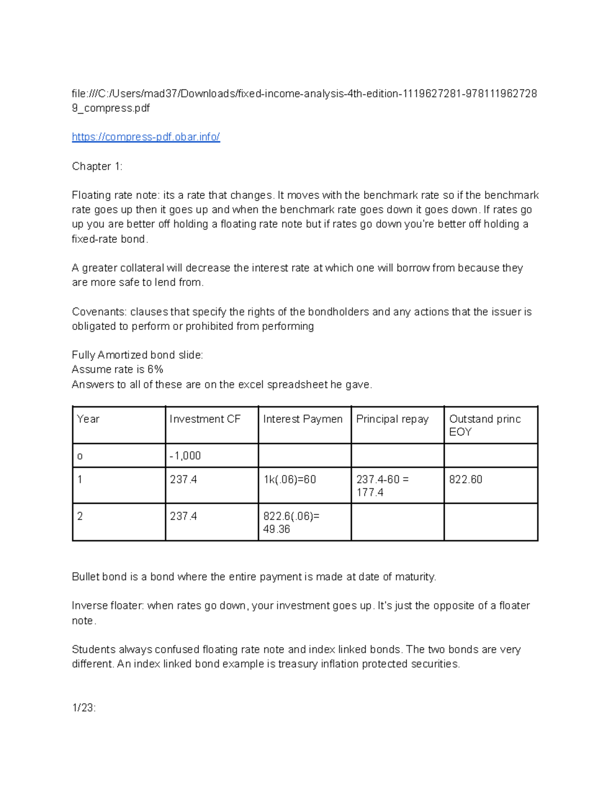 FIN 555 Notes - file:///C:/Users/mad37/Downloads/fixed-income-analysis ...