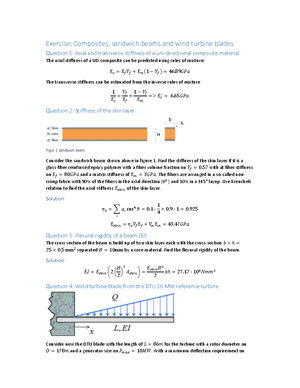Wind Energy Exercises Week 10