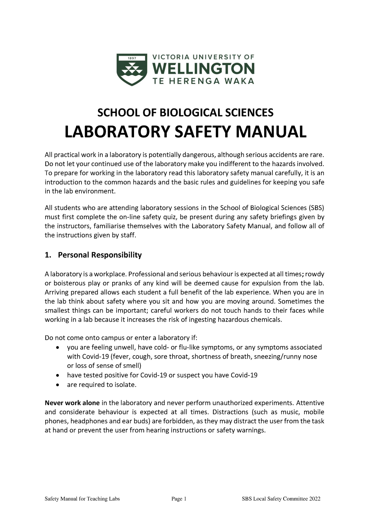 SBS Undergraduate Students Lab Safety Manual 2022 Safety Manual For   Thumb 1200 1701 