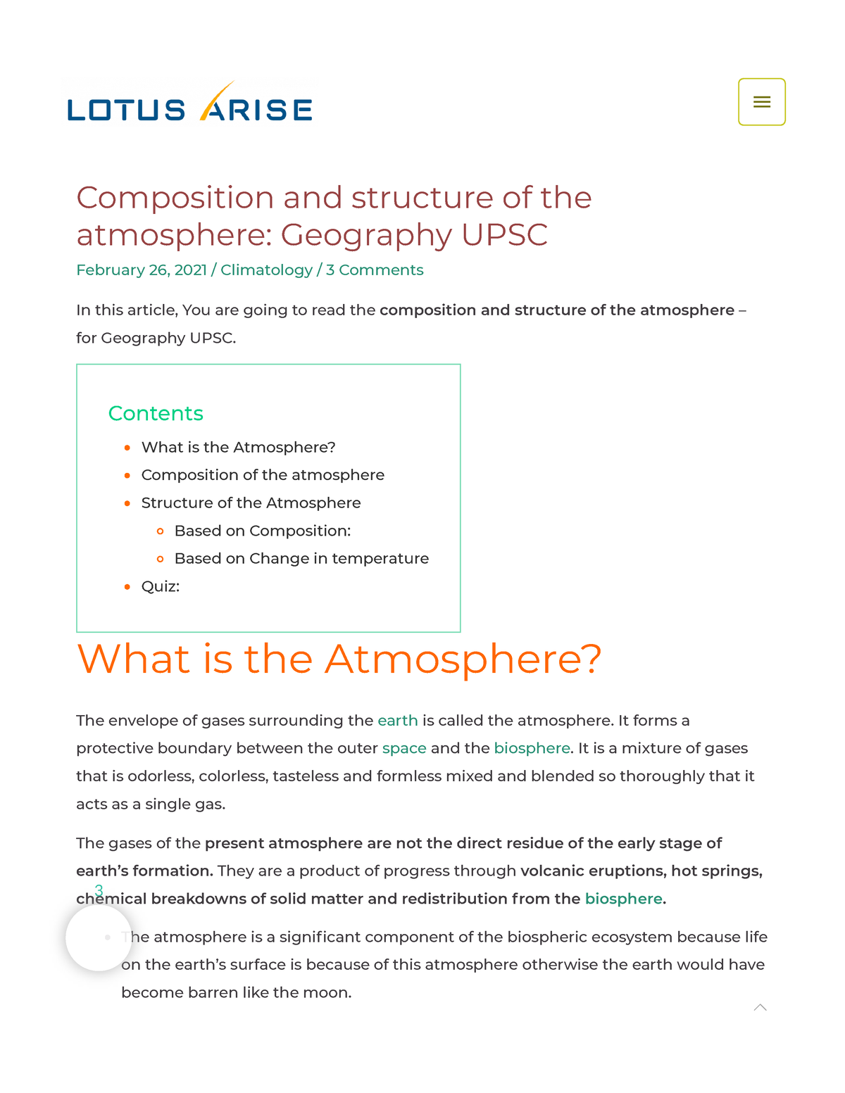 composition-and-structure-of-the-atmosphere-composition-and-structure