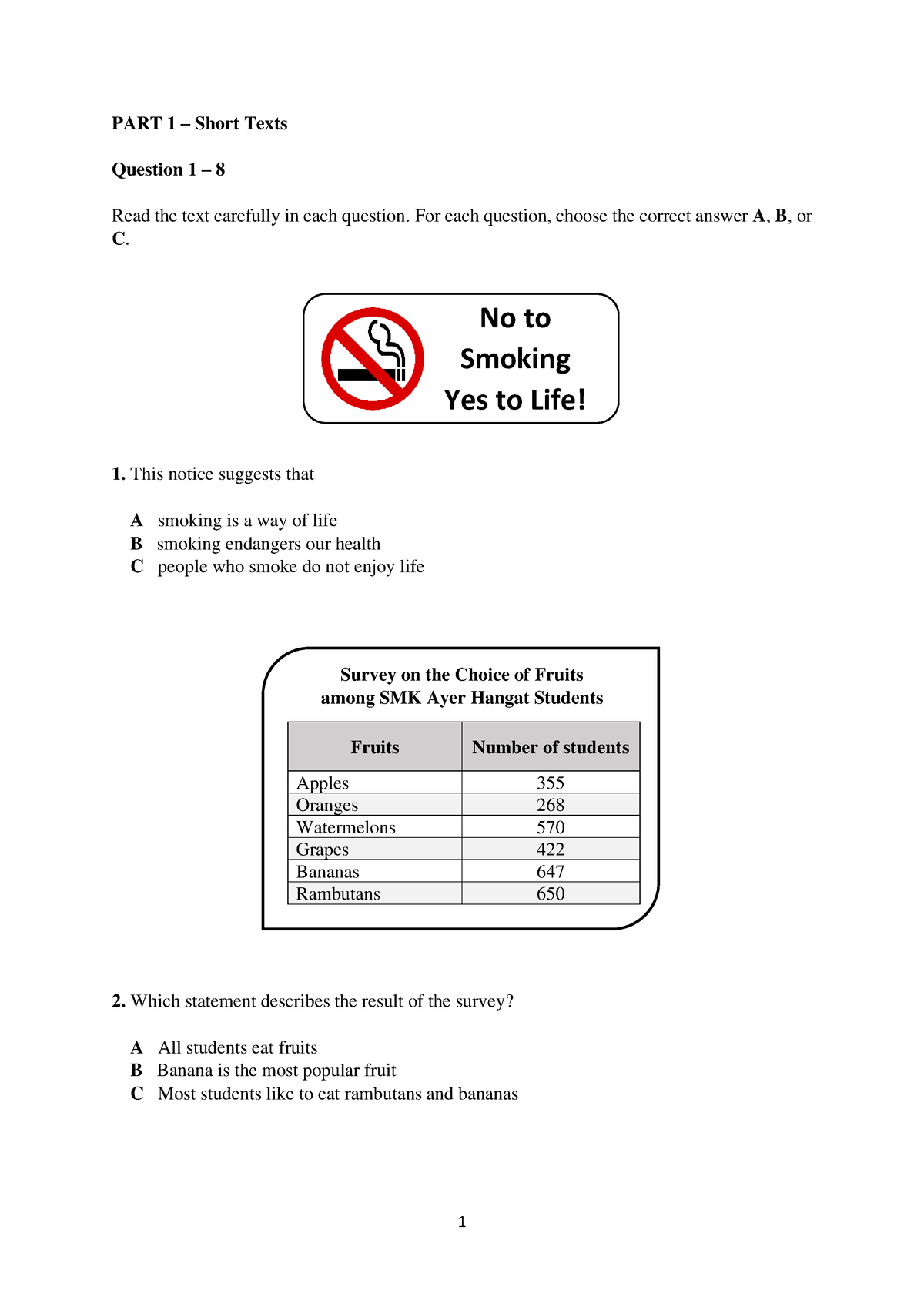 form-1-mid-year-exam-2022-part-1-short-texts-question-1-8-read