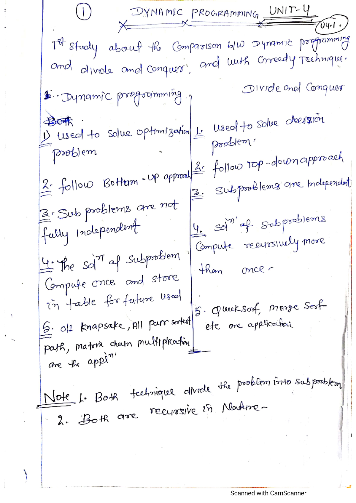 D.A.A Unit 4 Notes - Btech cse 3rd year daa - Studocu