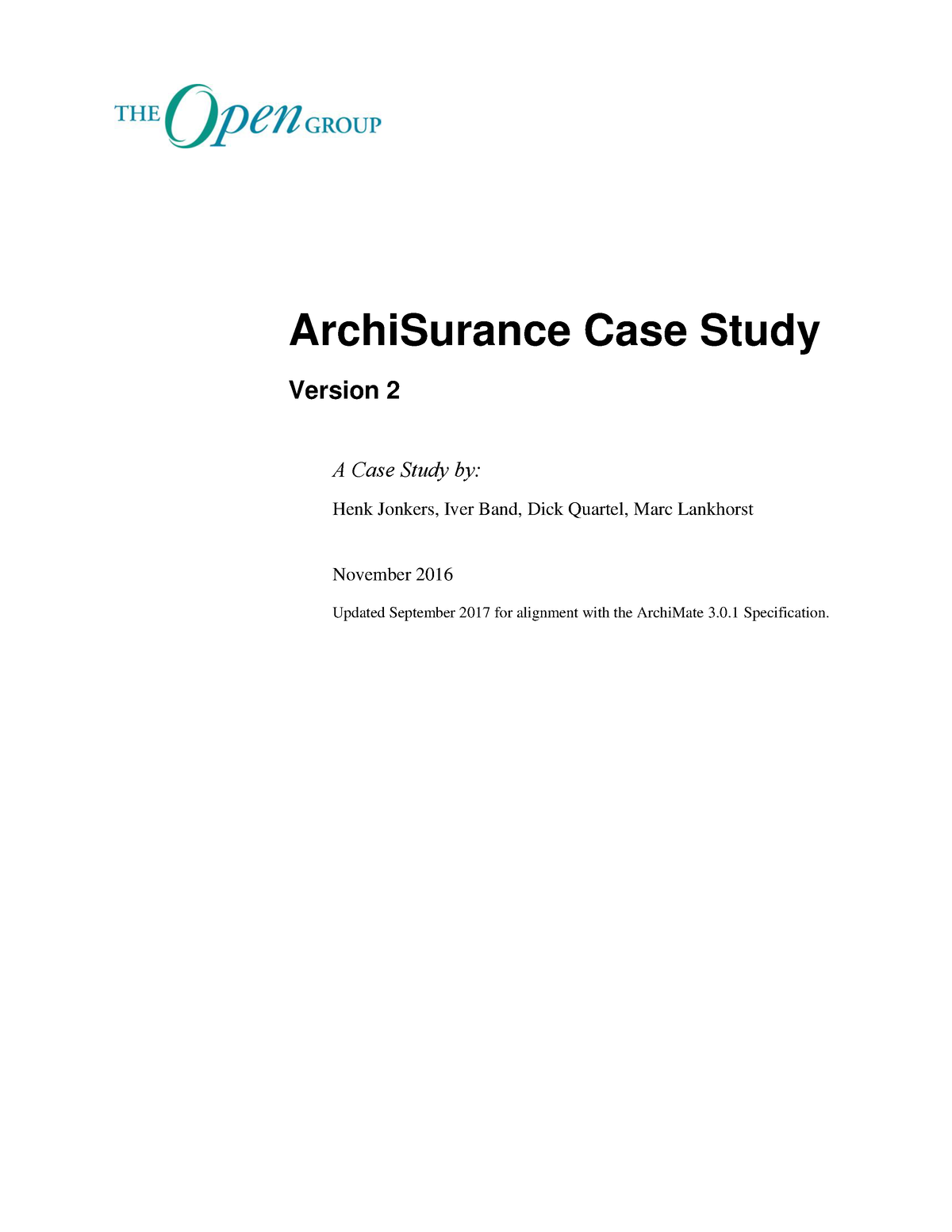 archisurance case study version 2