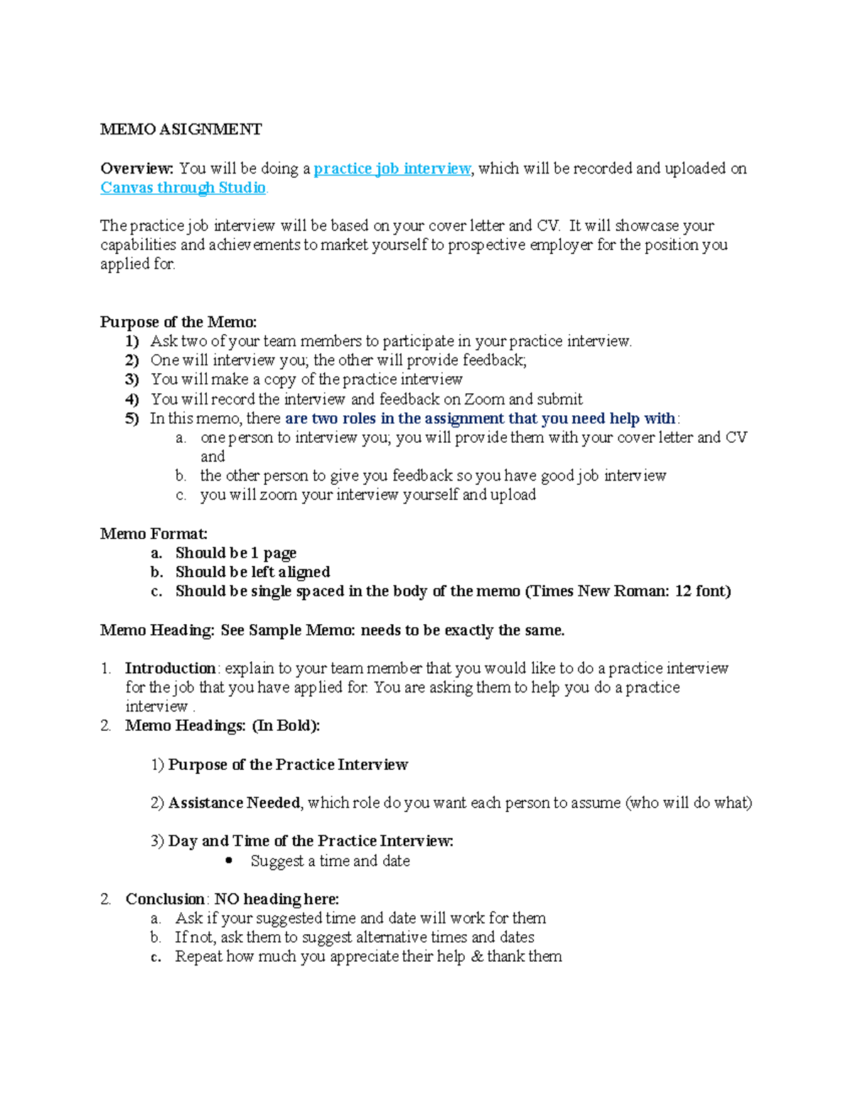 MEMO+Assignment+%28V+10%29+Overview-1 - MEMO ASIGNMENT Overview: You ...