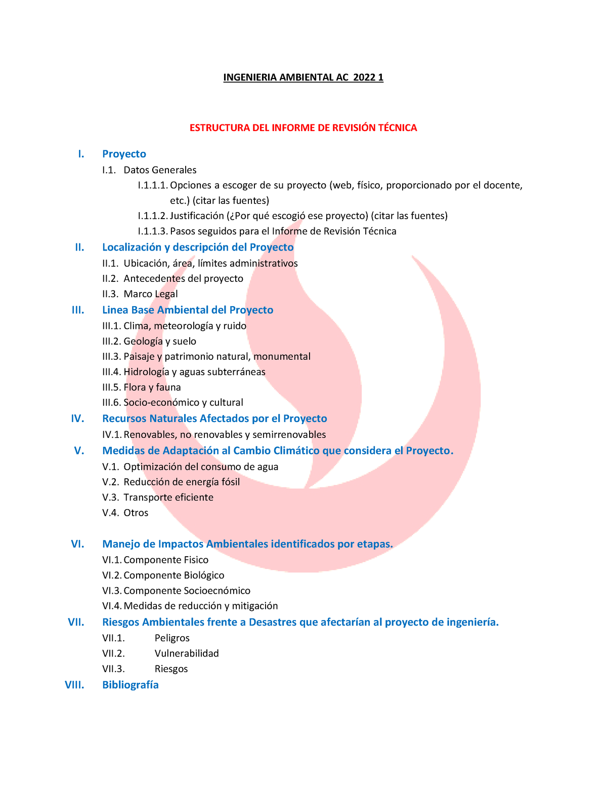 Estructura Del TF Ingenieria Ambiental AC 2022-1 - INGENIERIA AMBIENTAL ...