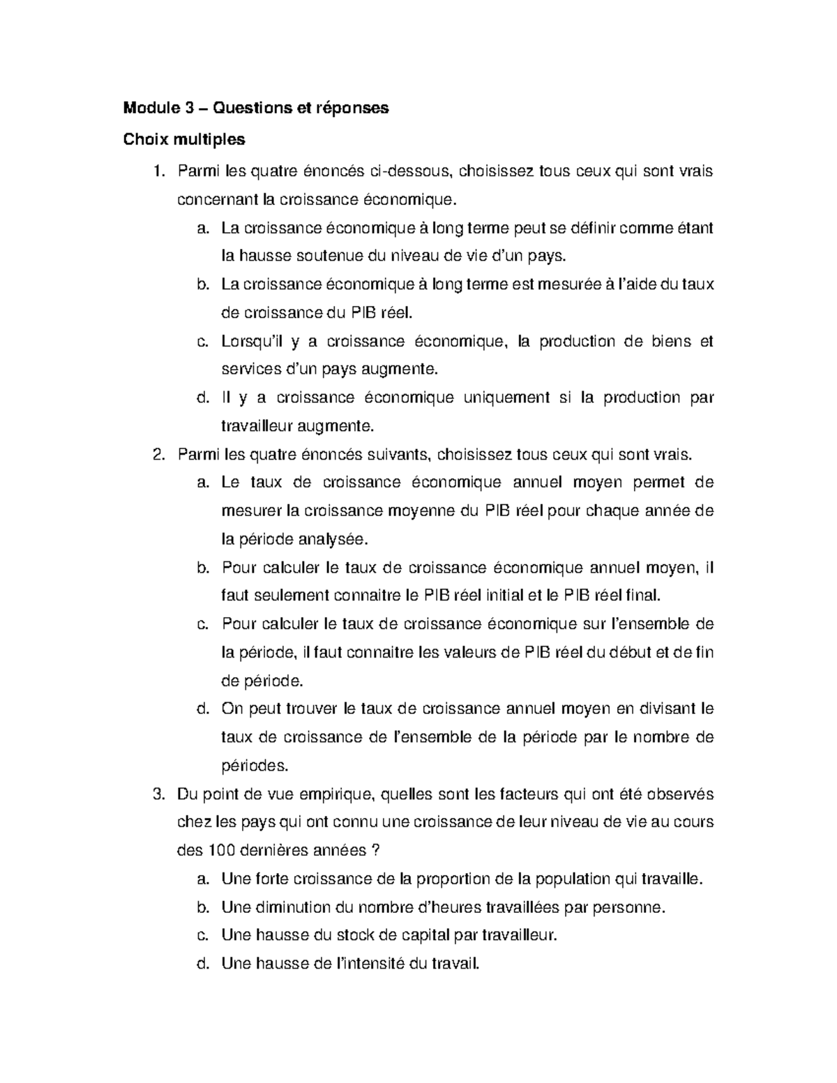 Module 3 - Ex. mis à la disposition des étudiants-sans solution ...