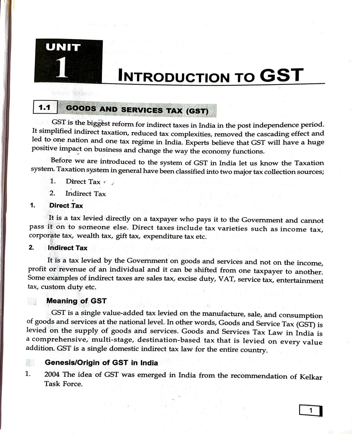 assignment fees gst