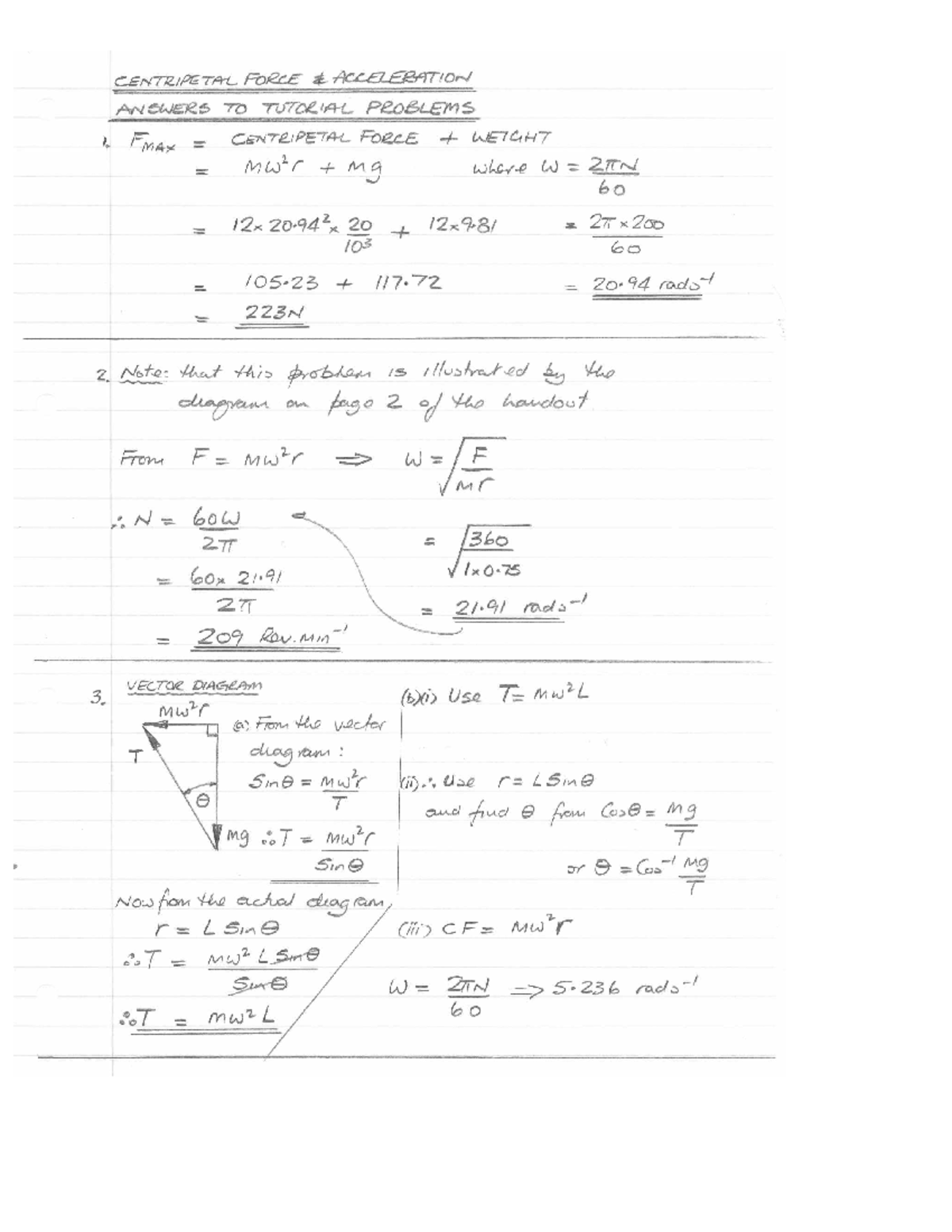 Circular Motion Answers - Studocu
