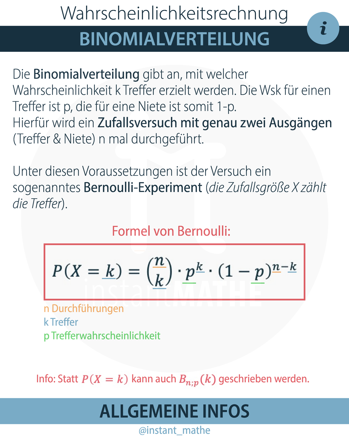 Binomialverteilung - Rjejdjfglrndbb - BINOMIALVERTEILUNG ALLGEMEINE ...