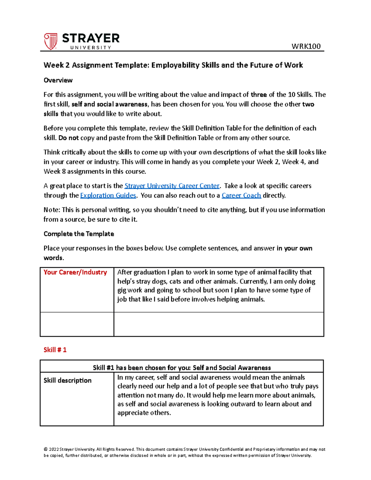 Assignment week 2 preparing for a future of work - WRK Week 2 ...