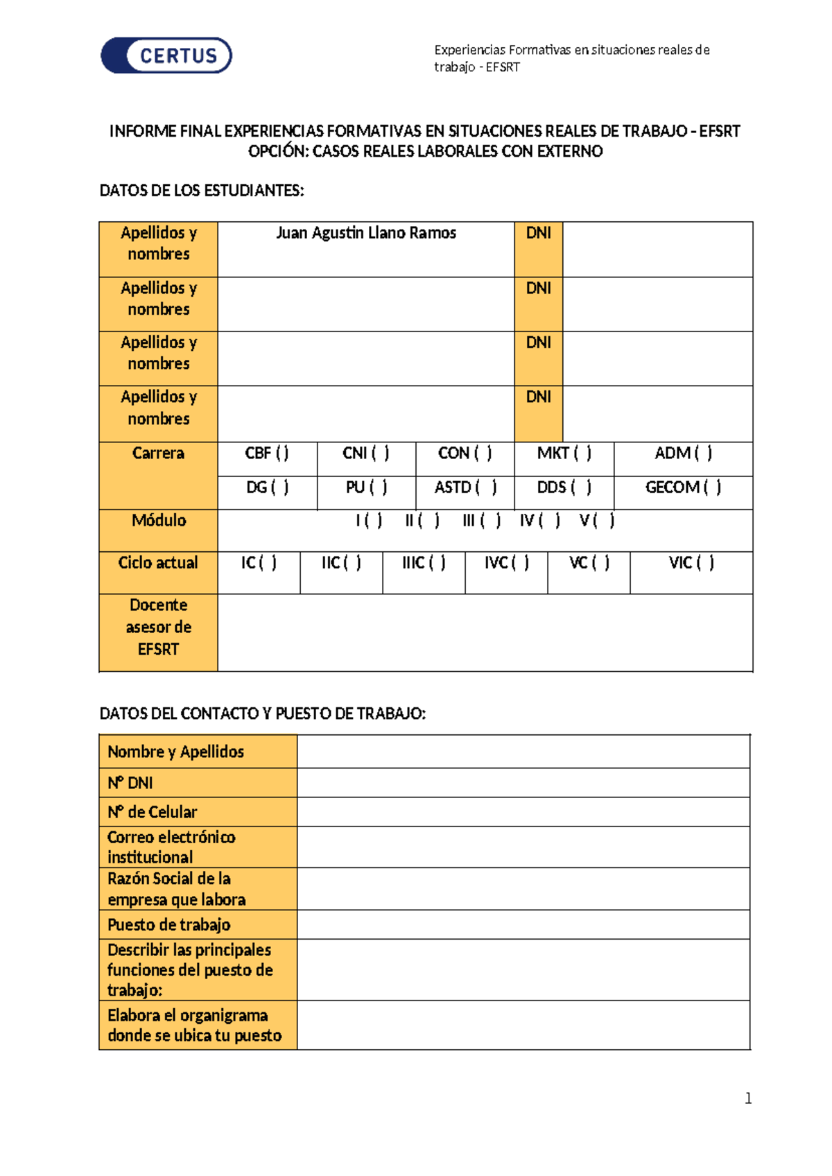 Informe Final Casos Reales Laborales CON Externo - Trabajo - EFSRT ...