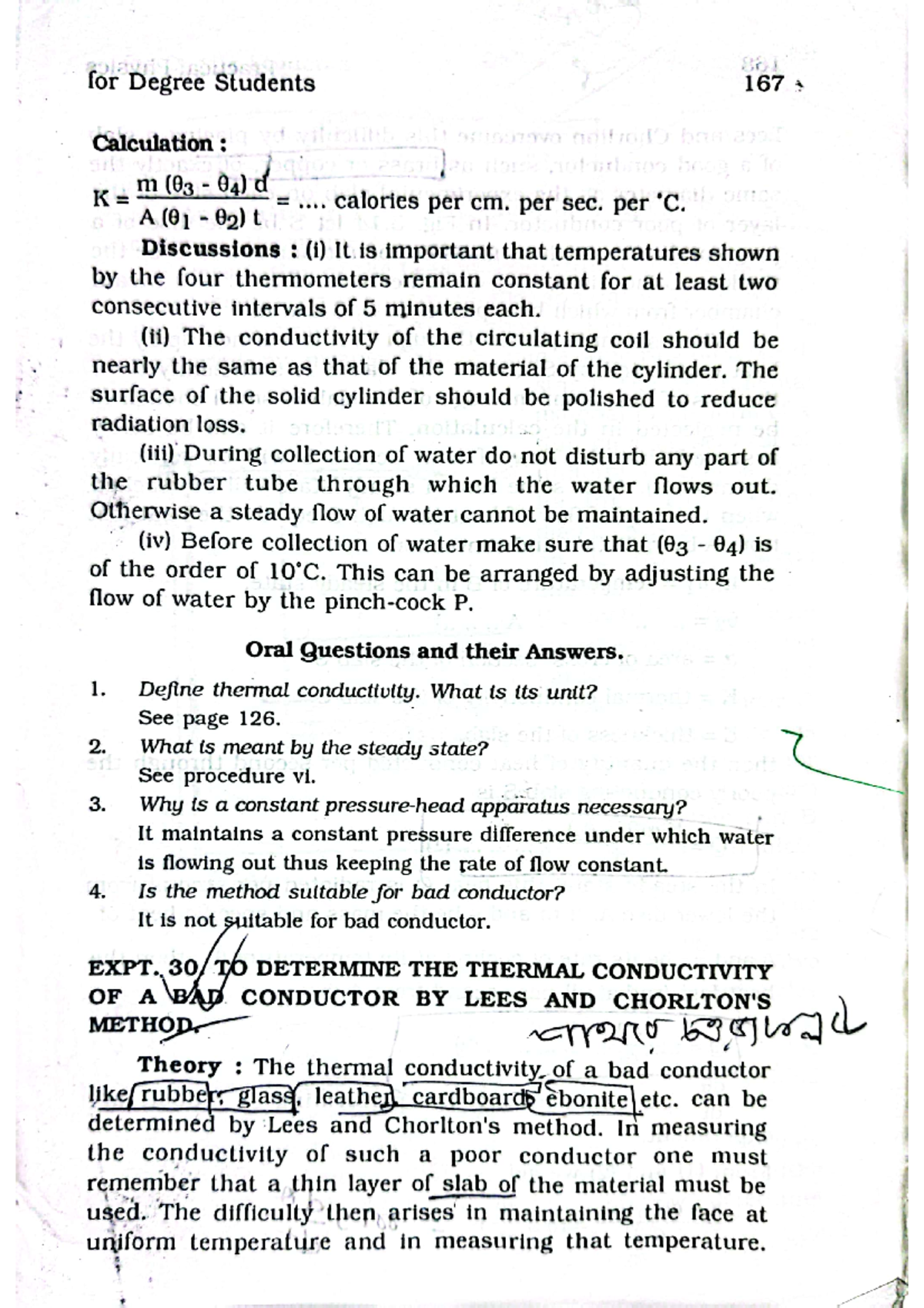 Thermal conductivity lab manual 12132022 Physics Studocu