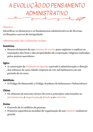 Livro-Texto Unidade III Evolução do Pensamento Administrativo' - Evolução  do Pensamento Administrativo