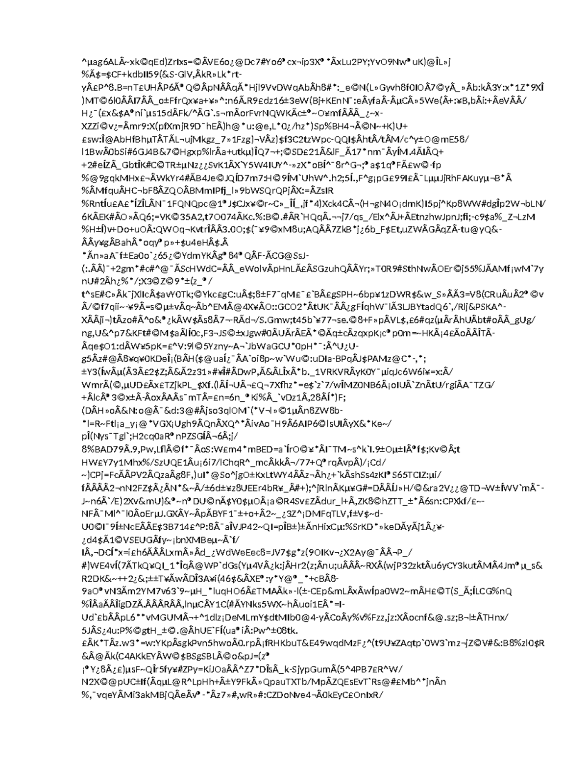 File-s PMAg - law - ^μag6ALÂxk©qEd)ZrIxs=©ÂVE6o¿@Dc7#Yo6®cx¬ip3X ...