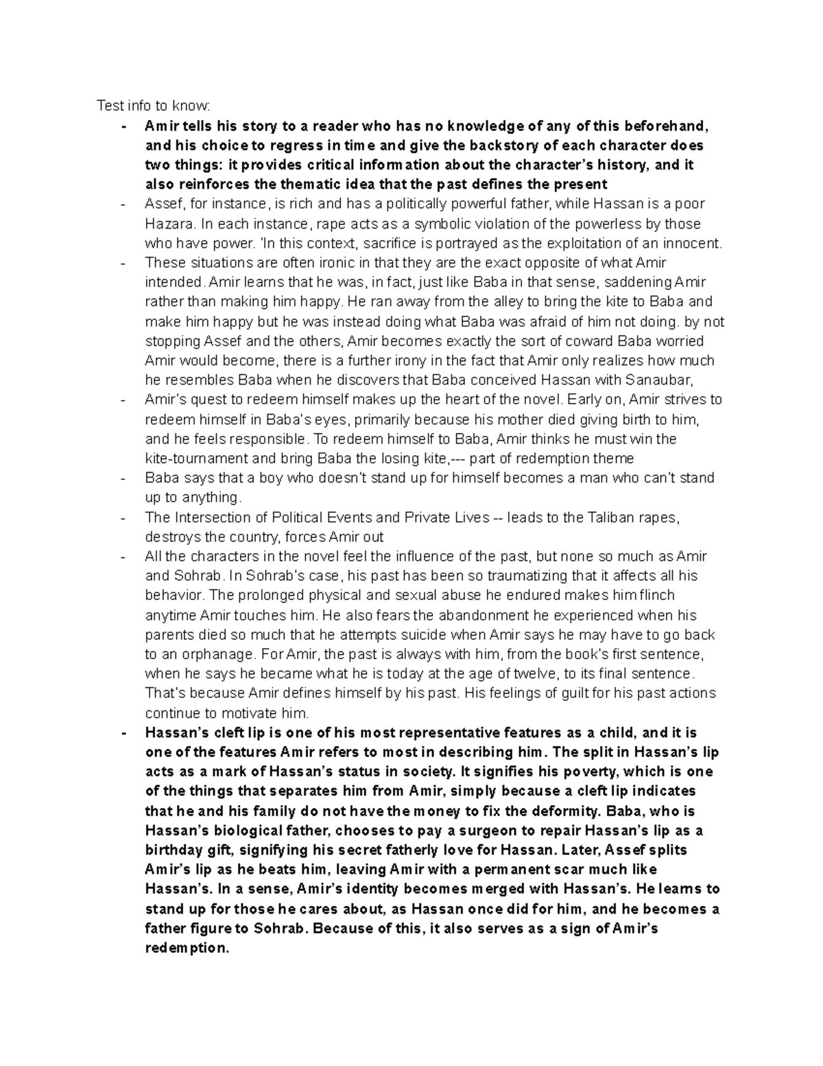 Book Review Kite Runner Symbolism Test info to know Amir tells his