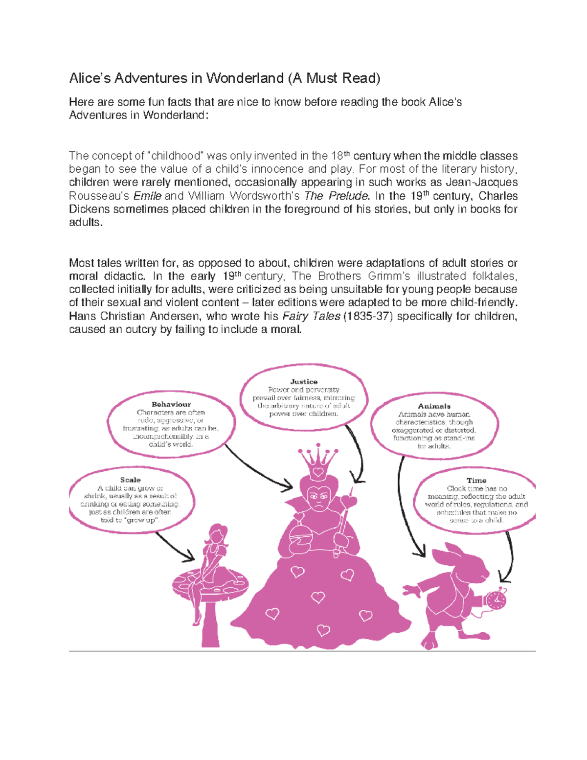 Alice’s Adventures in Wonderland (A Must Read) - For most of the ...