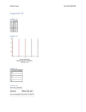 statistics assignment 4.20