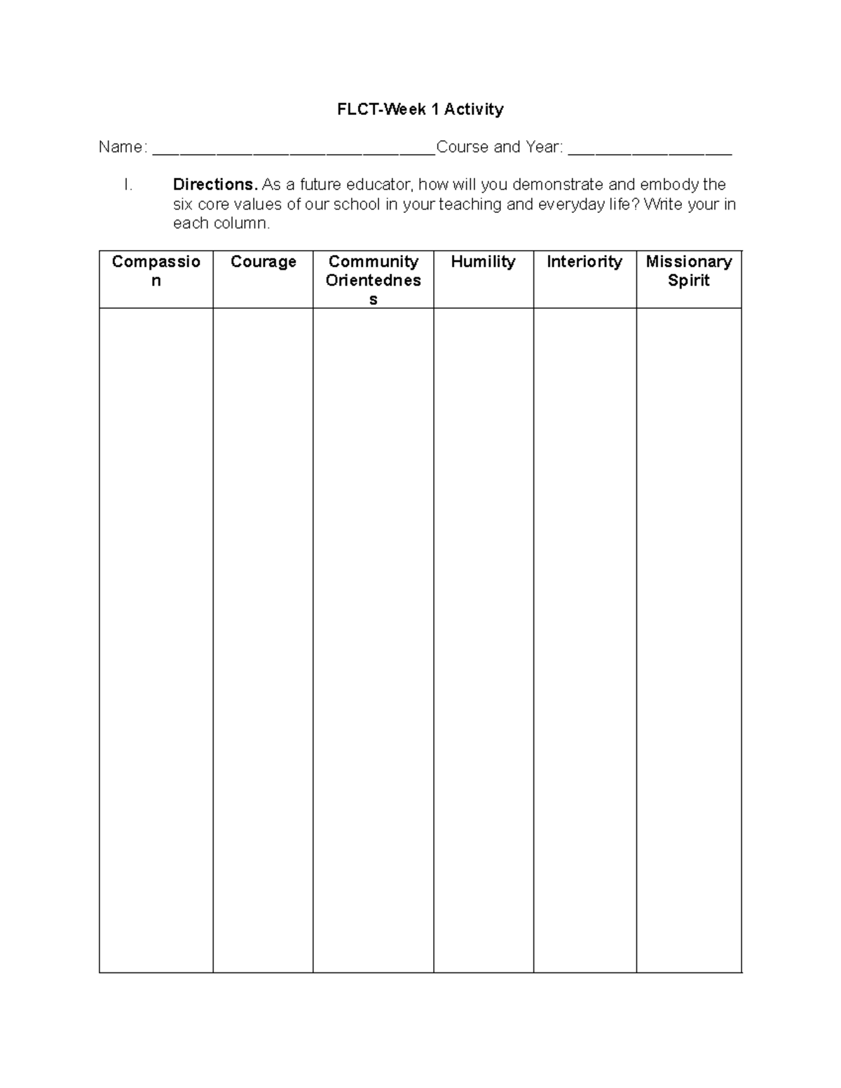 FLCT-Orientation activity - Major In Educational Management - FLCT-Week ...