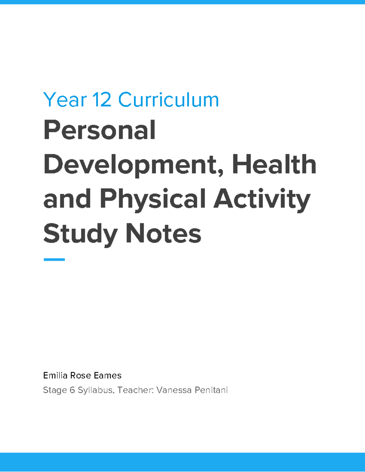 Core 2- factors affecting preformance - Year 12 Curriculum Personal ...