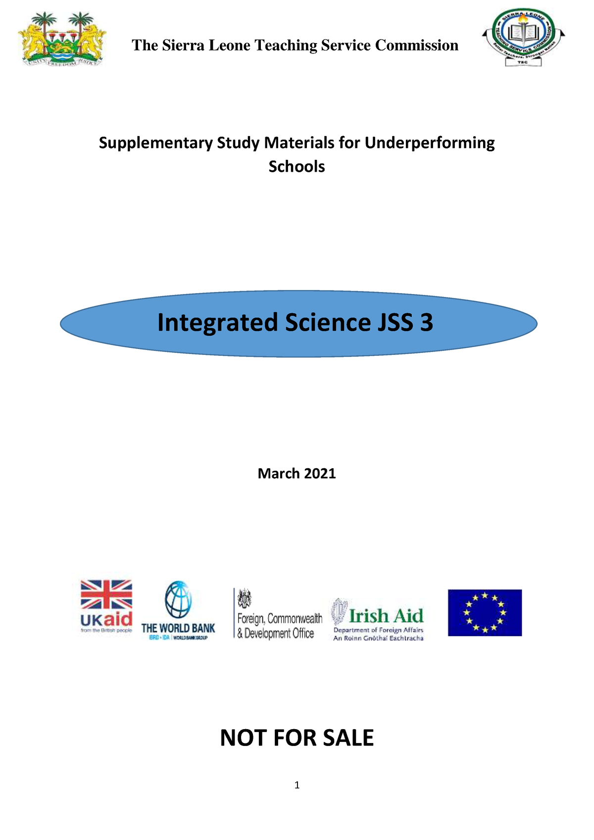 Integrated Science BECE Unit 1 30 - Supplementary Study Materials For ...