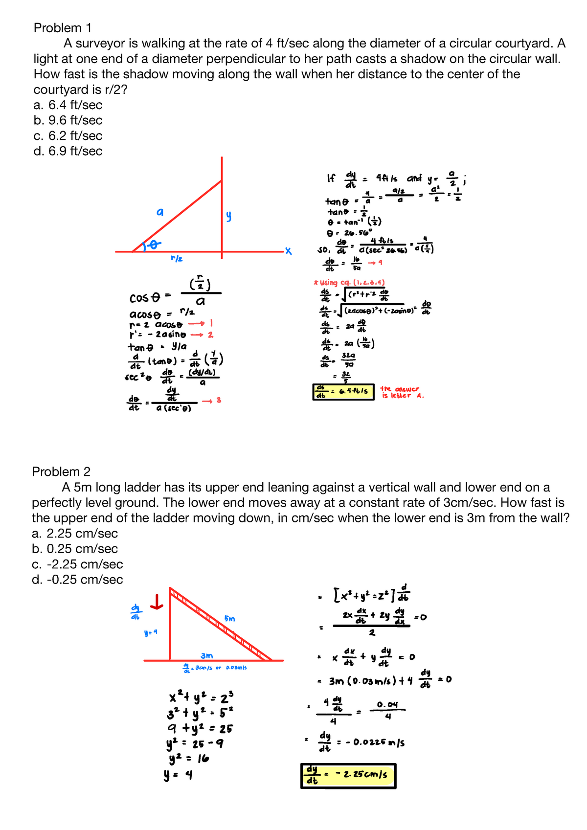 Numerical Solutions - Mathematical Foundation - Problem 1 A Surveyor Is 