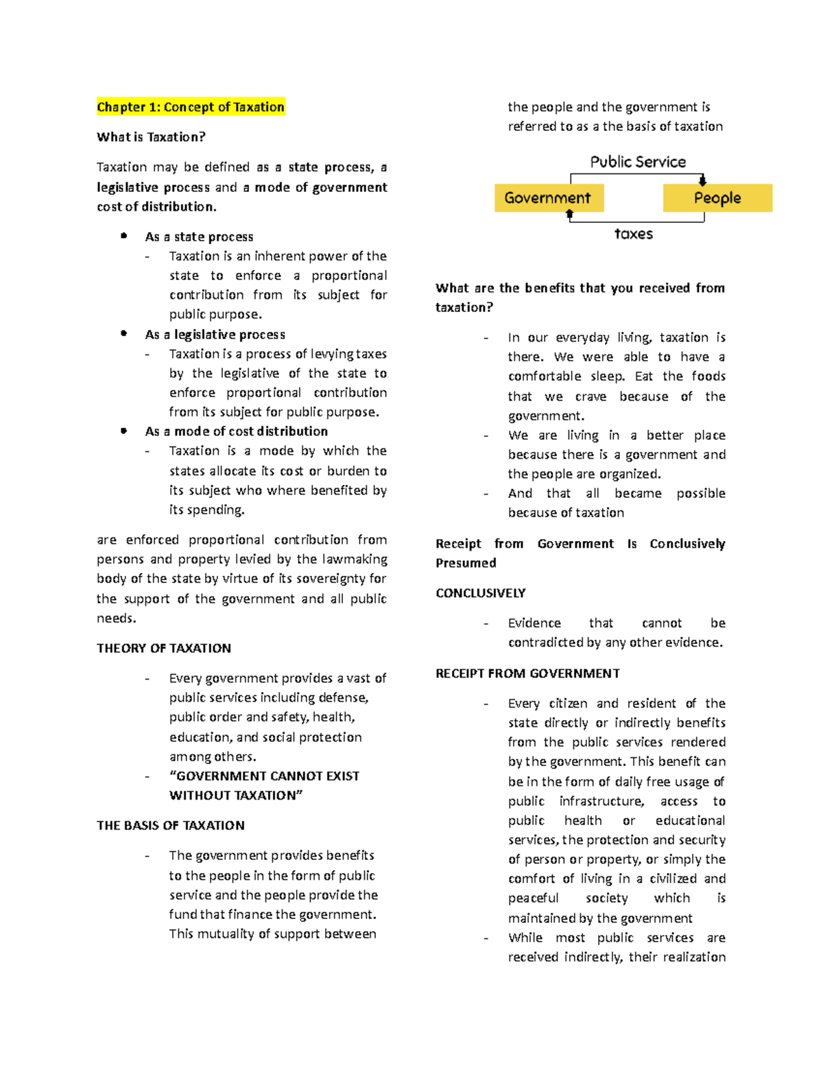 literature review on taxation pdf