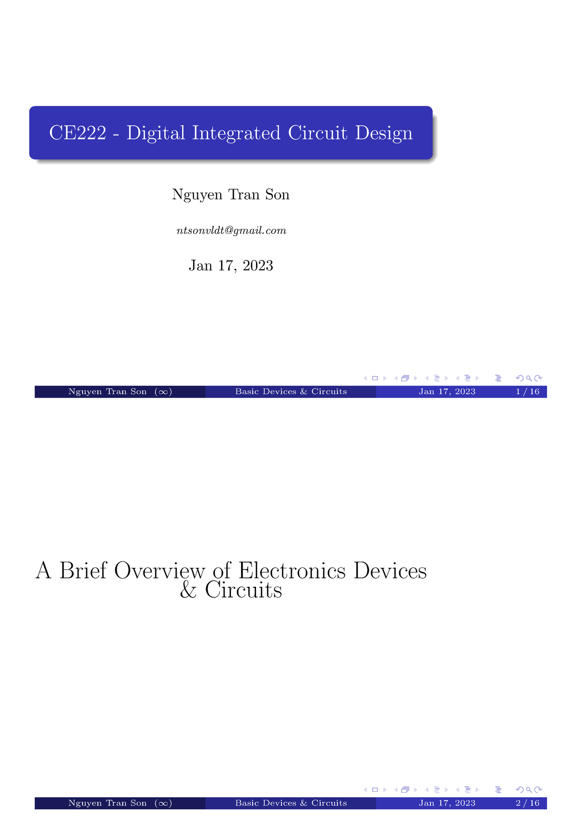 Lecture 02 Basic Electronic Devices And Circuits up - CE222 - Digital ...