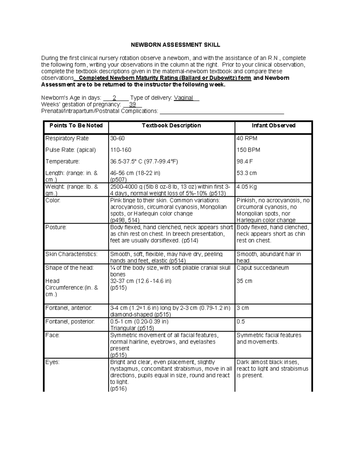 newborn-assessment-skill-before-each-postpartum-rotation-complete-the