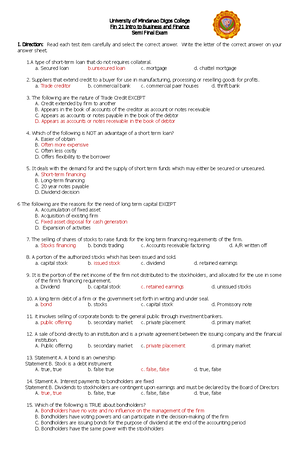 STS Module Week 1 3 - General Education – Science 2 nd Flr. DPT ...