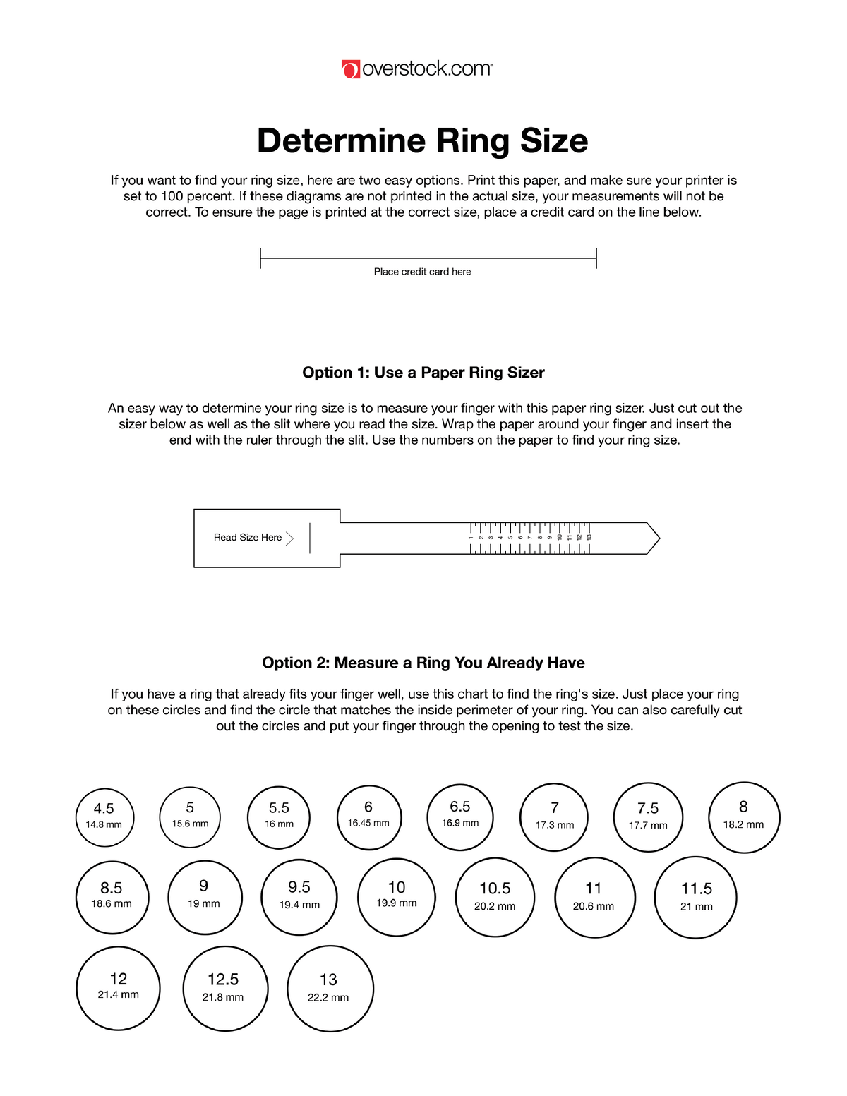 Determine Ring Size Final 2018 - Studocu