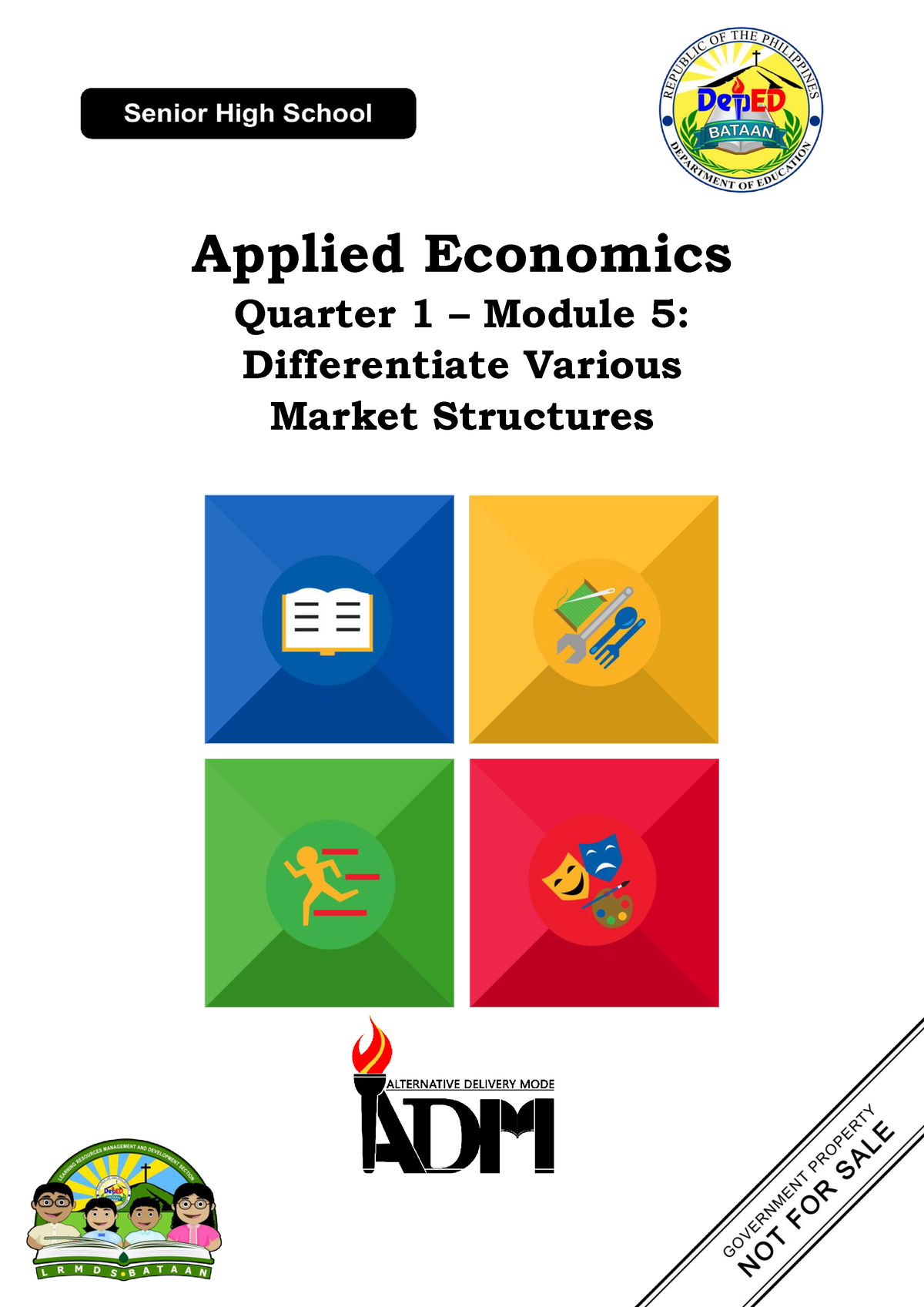 Applied Economics G12 Abm Mod 5 Differentiate Various Market Structures Applied Economics 