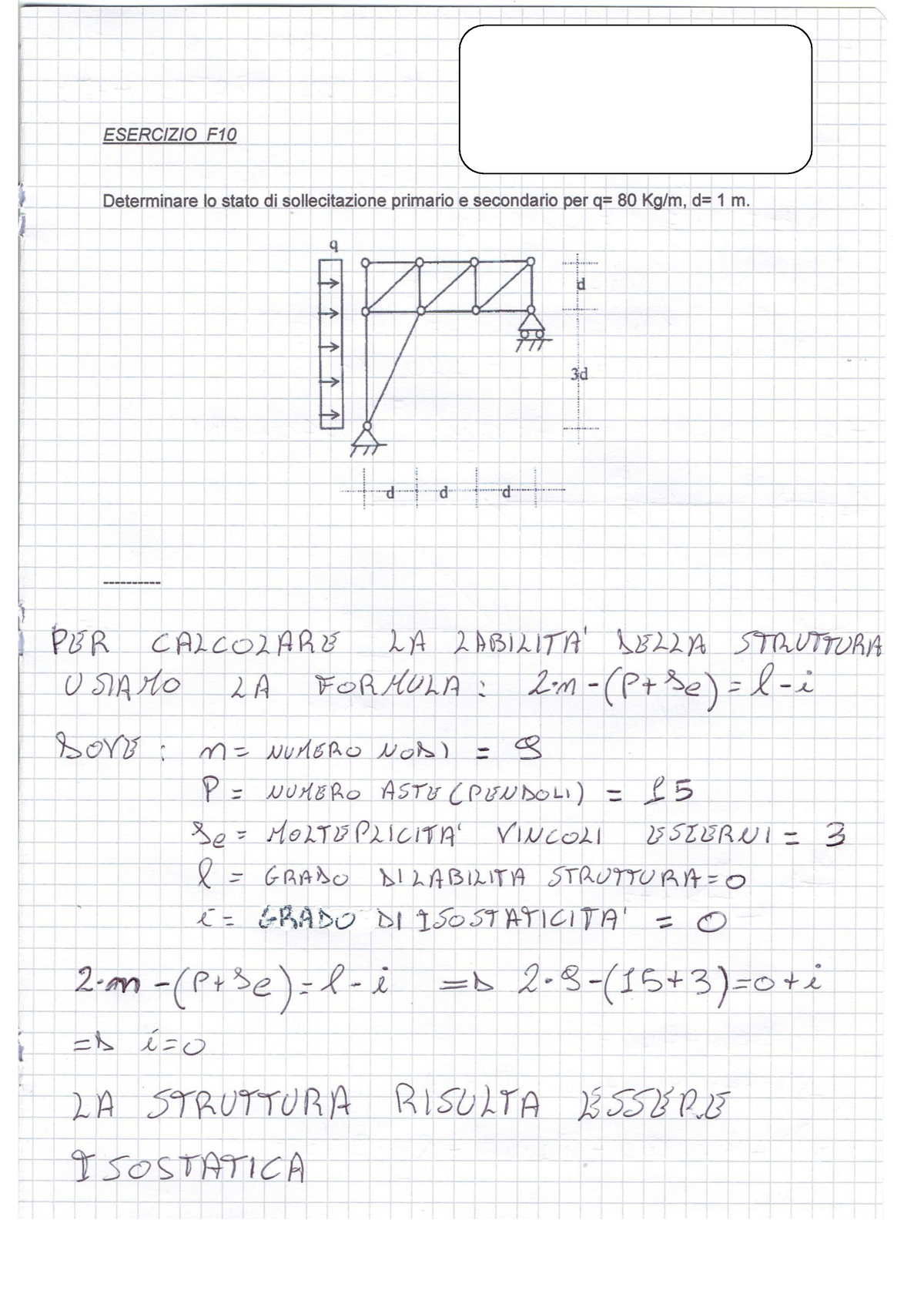 Elaborato 2 - Scienza Delle Costruzioni - Studocu