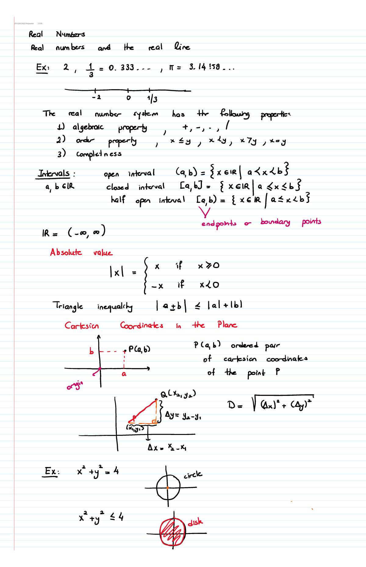 Math 119-1 - Calculus I - 29ÊEylülÊ2022ÊPerşembe 13: - Studocu