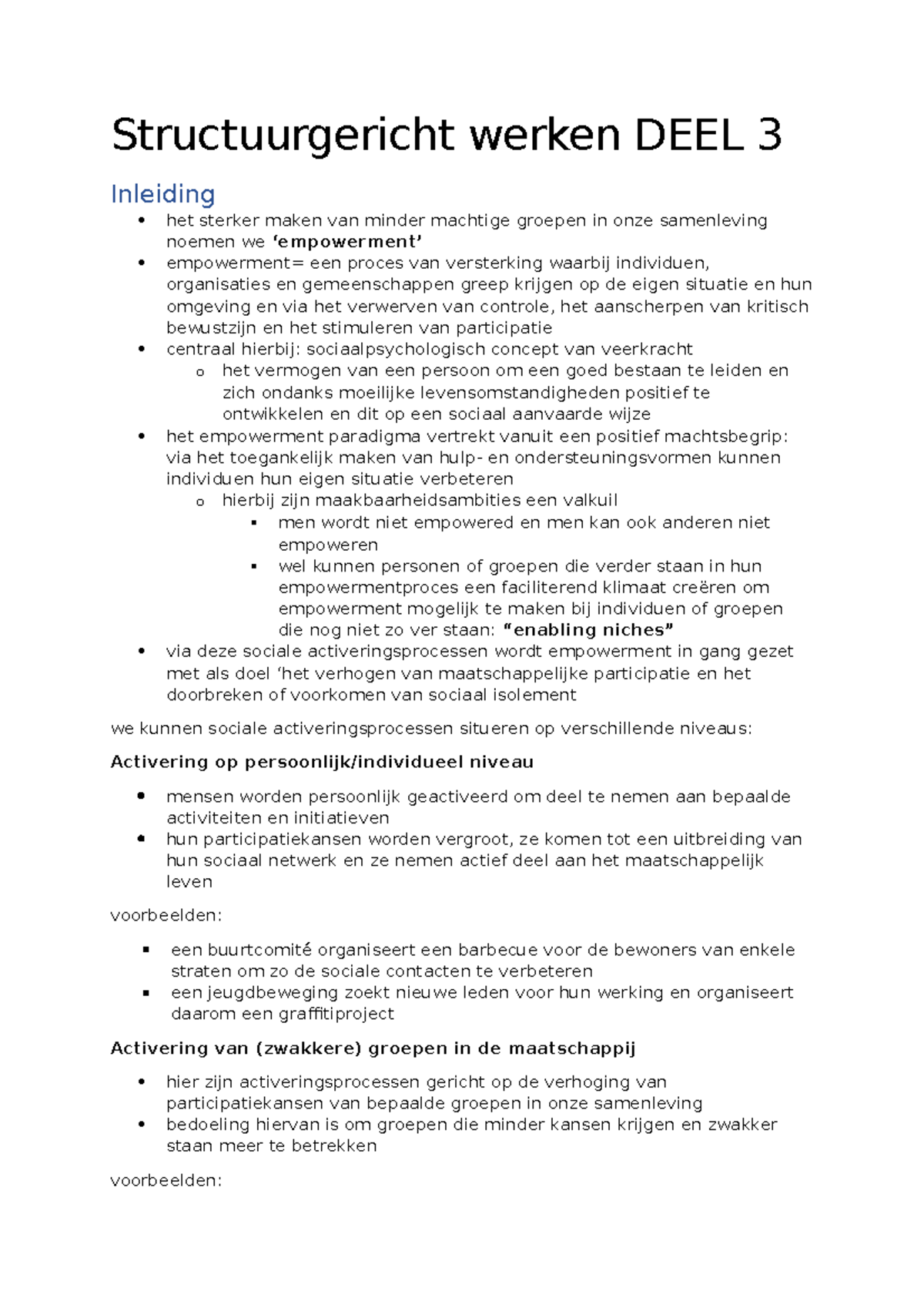 Structuurgericht Werken DEEL 3 - Allochtonen Worden Aangesproken Om Het ...