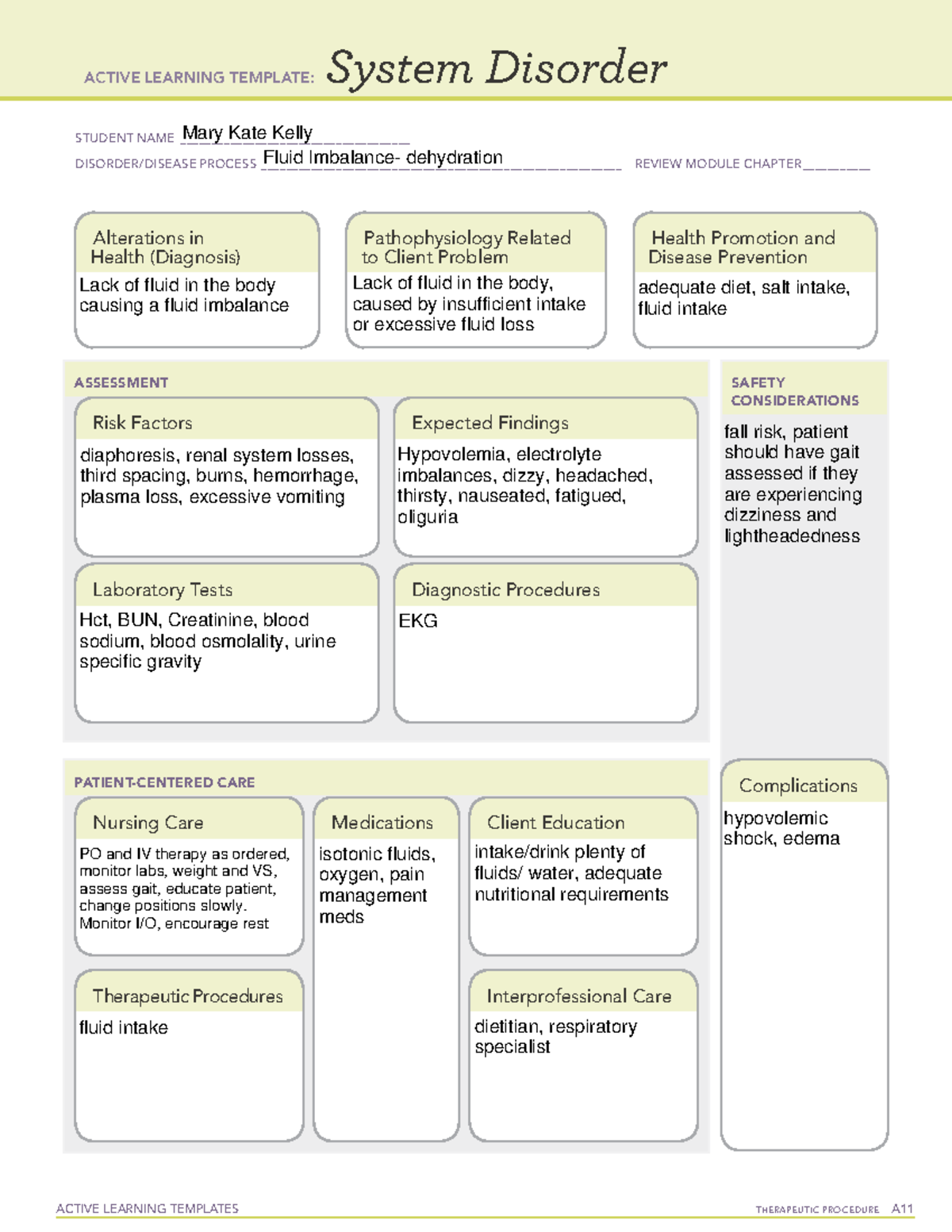 What Is Fluid Imbalance In The Body