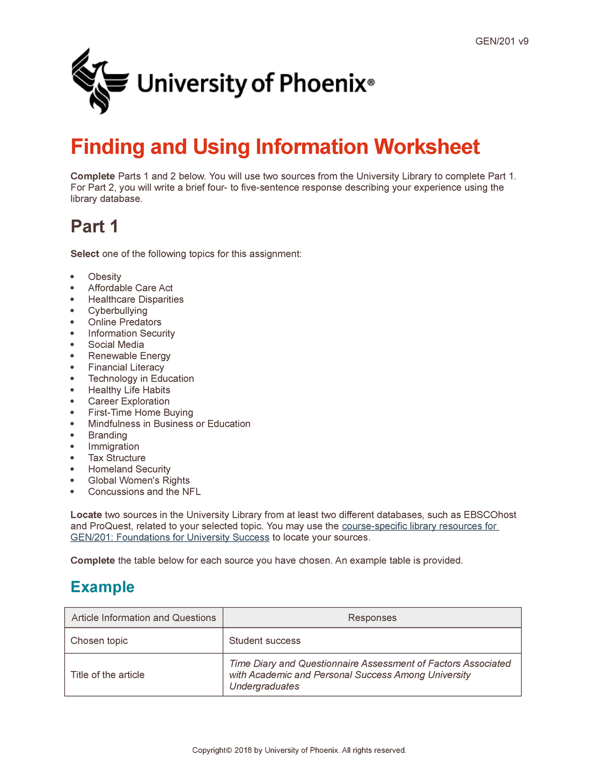 Week 22 assignement tabithabraun - GEN/22 v22 Finding and Using Within Affordable Care Act Worksheet