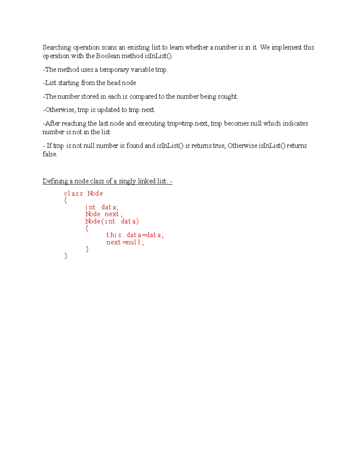 Java-notes- A good notes with all details - Searching operation scans ...