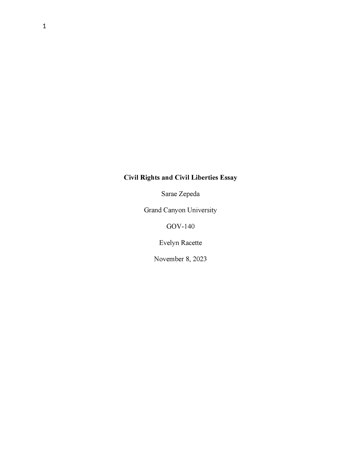 Gates v. Collier - case essay - Civil Rights and Civil Liberties Essay ...