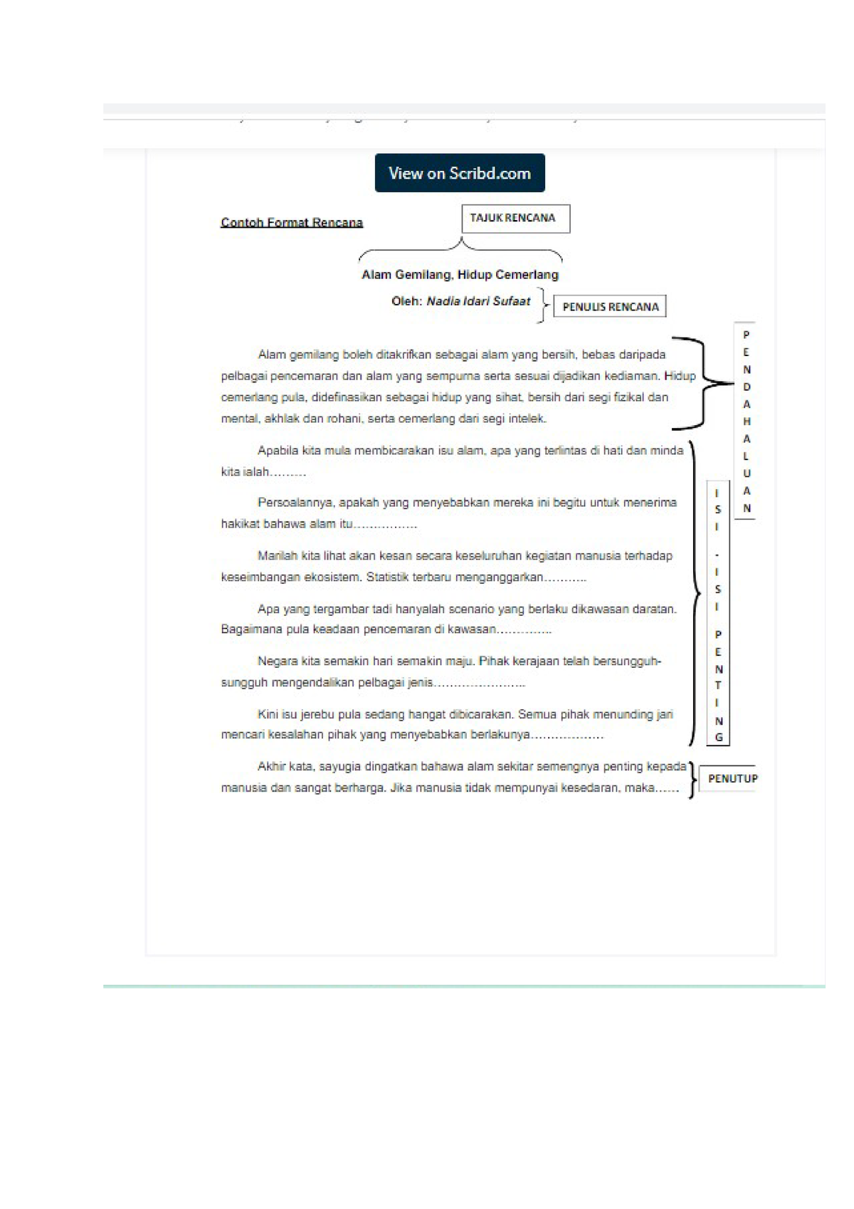 Format Artikel Y10 - malay foreign language - Diploma of Communication ...