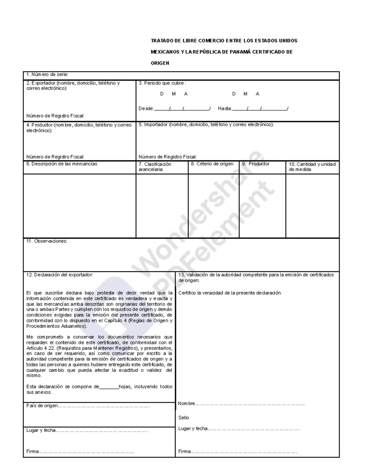 Certificado De Origen Tlc Ca Chile Costa Rica Los Fio vrogue.co