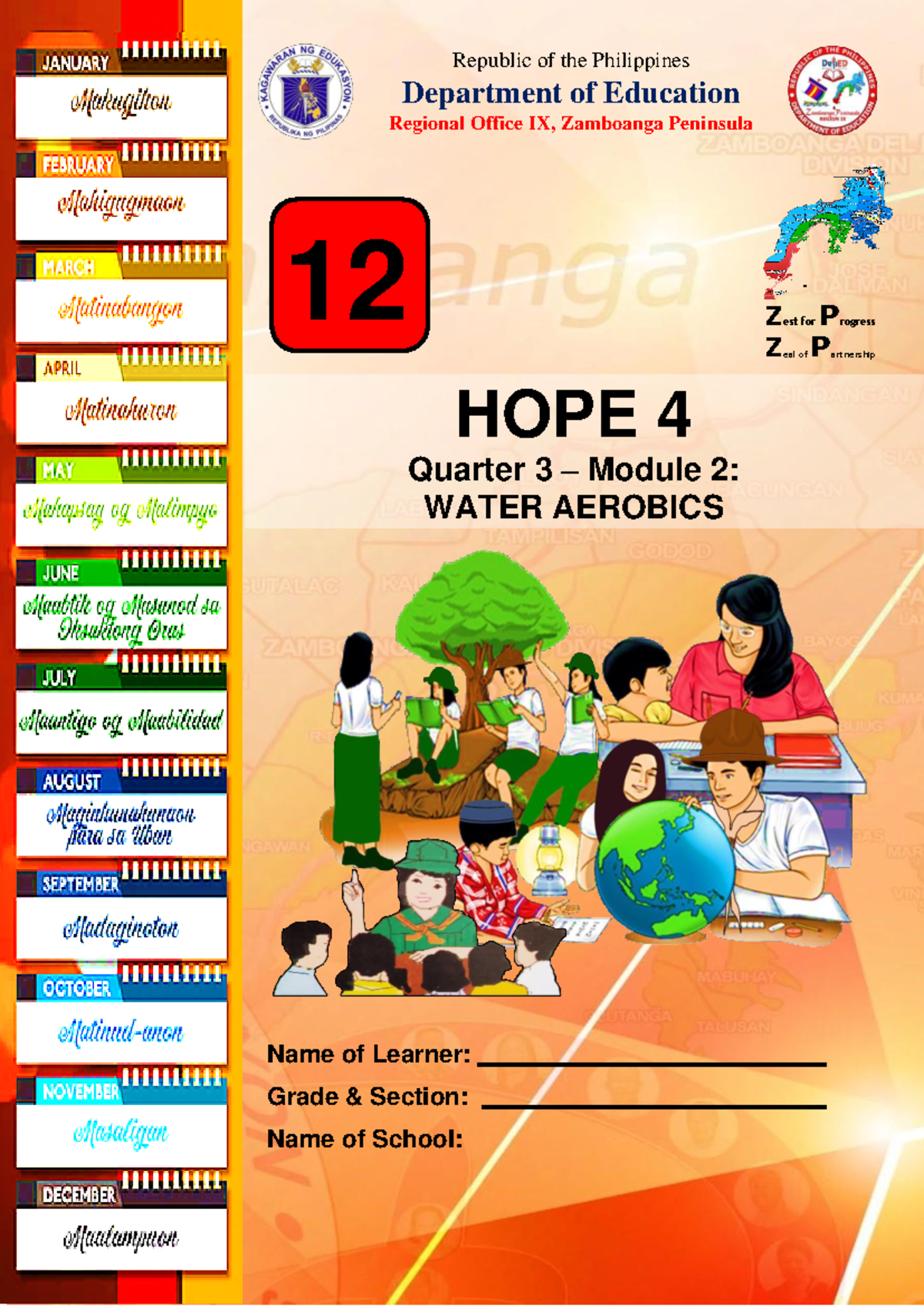ADM PEH12 W2 - Modules - 1 12 Republic of the Philippines Department of ...