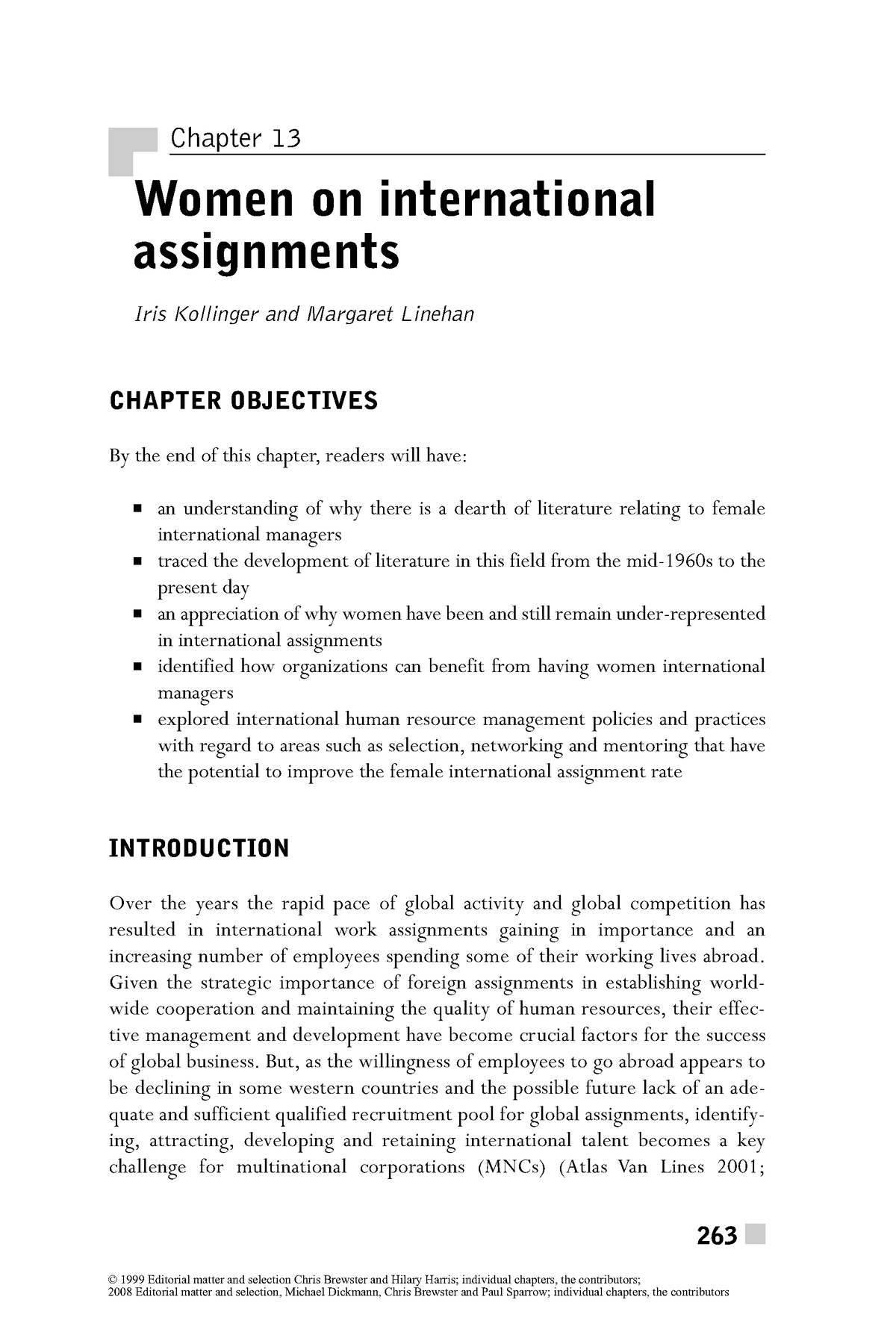 international assignments personality