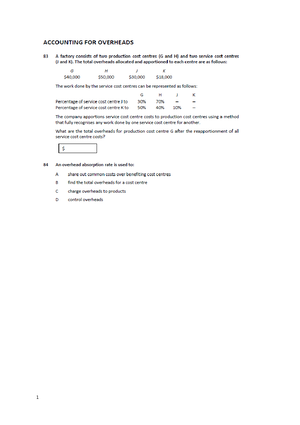 BUS 146 - Chapter 5 Accounting for inventory Questions - Introduction ...