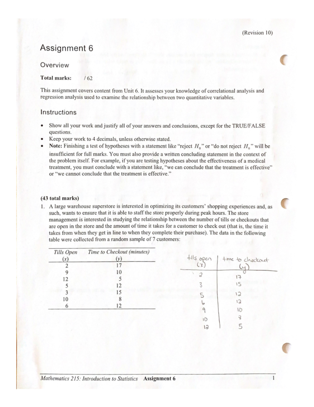 assignment 5 math 215