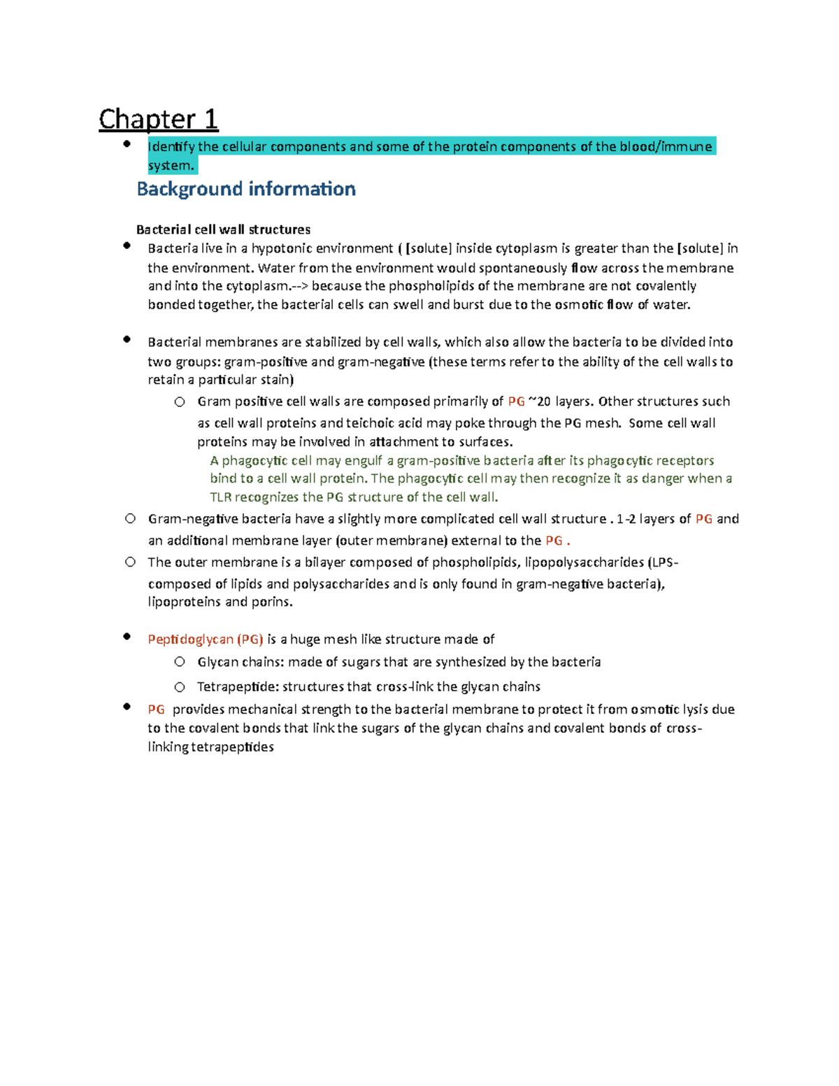 Chapter 1 - Introduction To Microbiology - Chapter 1 Identify The ...