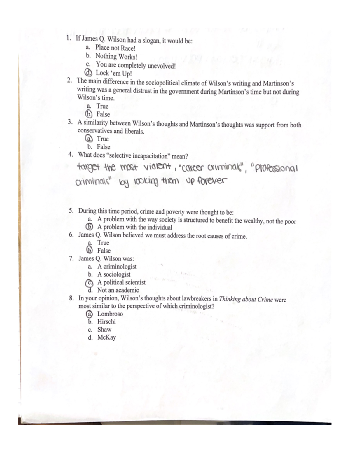 CRMJ 100- Introductory To Criminal Justice Chapter 7 Quiz Answers ...