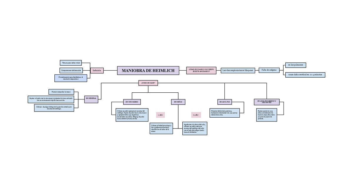 Maniobra De Heimlich Primeros Auxilios Resumen - MANIOBRA DE HEIMLICH ...