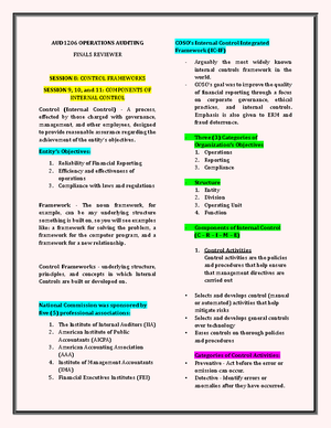 Operations auditting - What is the operational auditing and how can it ...