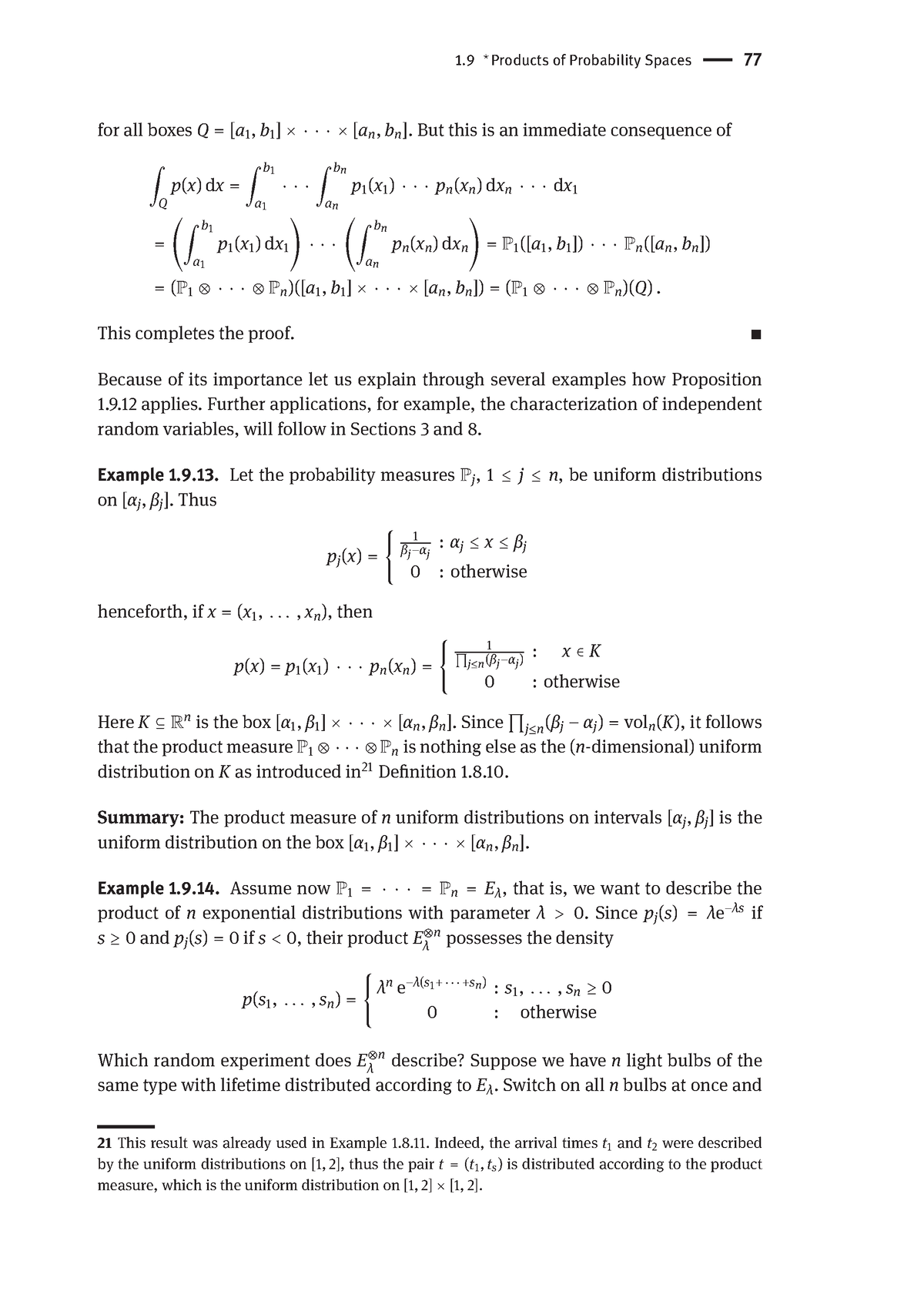 Probability Theory A First Course In Probability Theory And Statistics ...